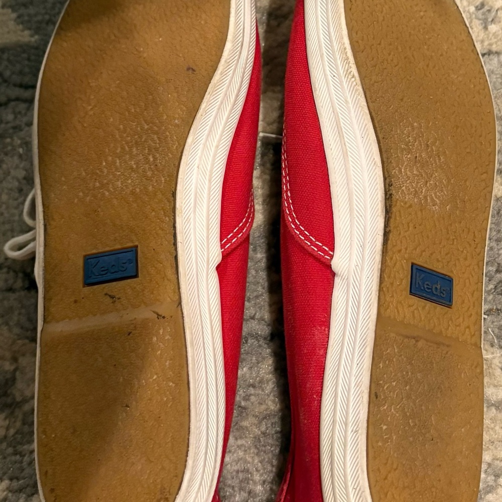 Taylor Swift - Red - Keds Red Canvas Sneakers - Picture 2 of 3